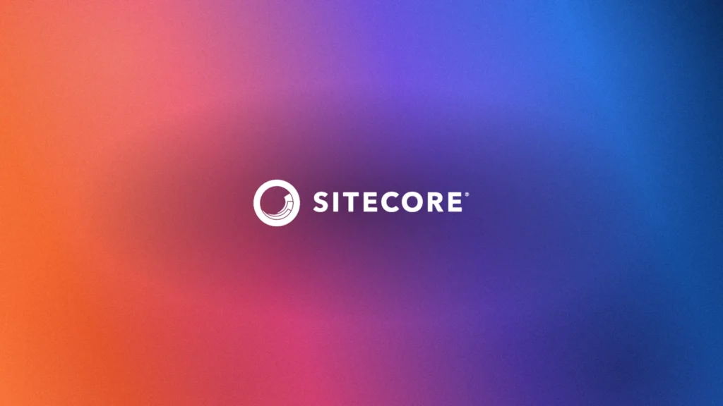 Sitecore logo on an Arcsen gradient