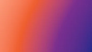 Coral, orange and violet gradient, cover for the agent charter article