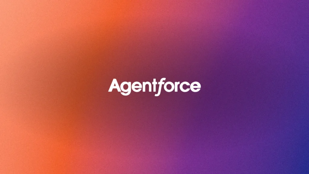 Agentforce logo on an Arcsen gradient