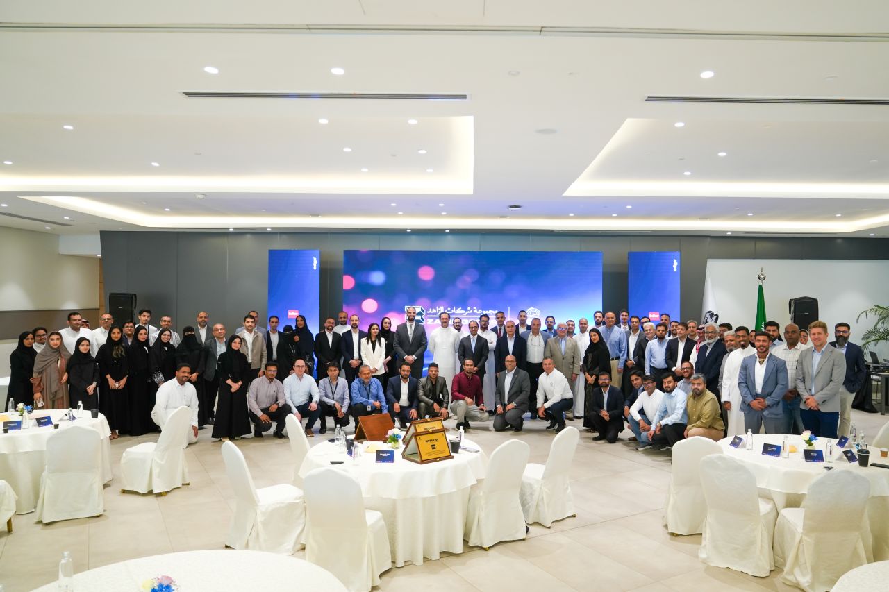 Zahid Group and Arcsen teams at the Salesforce go-live celebration